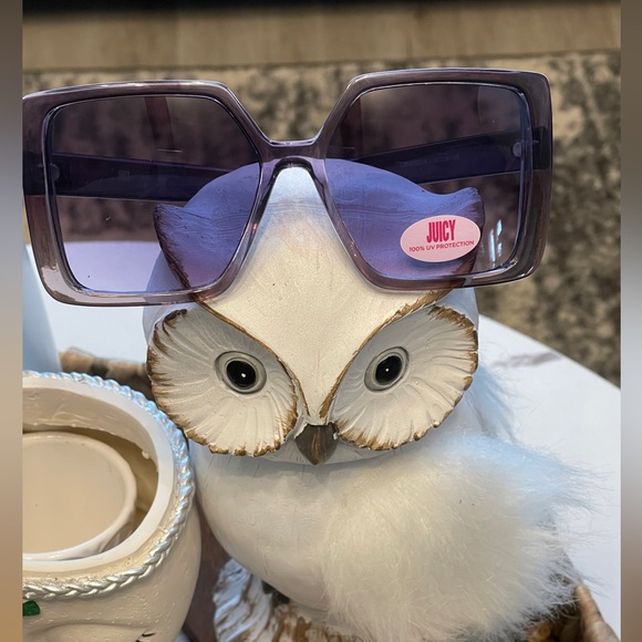 JUICY COUTURE Sunglasses In Enzo Purple Oversize - Picture 11 of 16